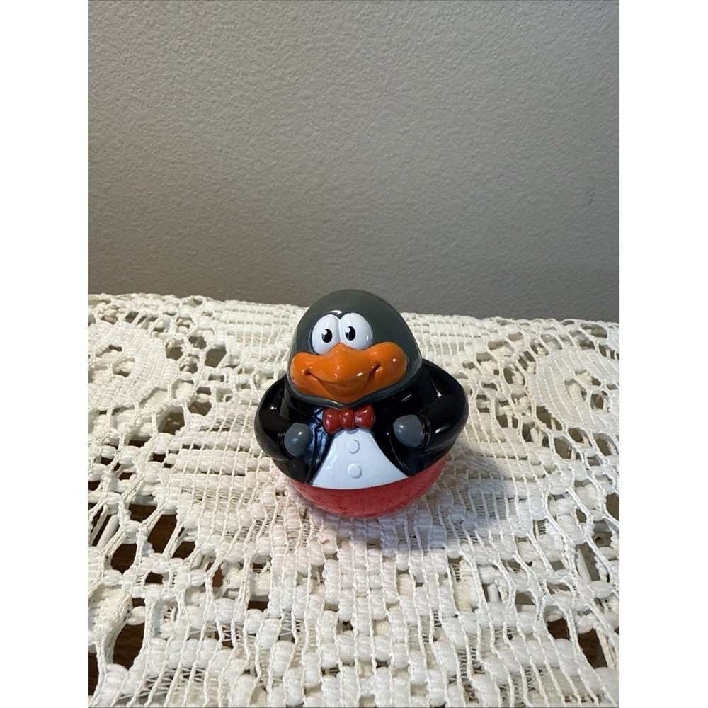 Playskool Weeble Wobbles Penguin Figure Vintage 2004 Hasbro